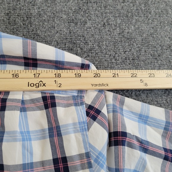 Bonobos Shirt Mens XL Slim Fit Colorful Plaid 100% Lightweight Cotton - Picture 7 of 9